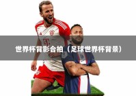 世界杯背影合拍（足球世界杯背景）