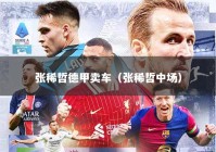 张稀哲德甲卖车（张稀哲中场）