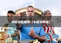 中超分配规则（中超分两组）